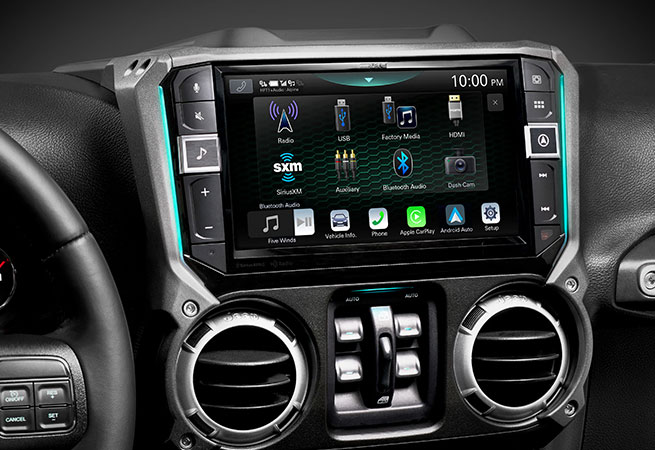 i509-WRA-JK Jeep-specific trim and bezel